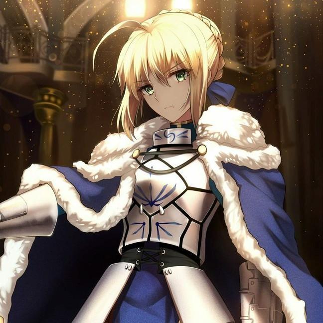 Artoria Pendragon
(Fate/Stay Night)