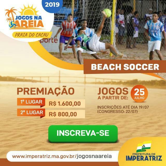 Beach soccer verão 2019