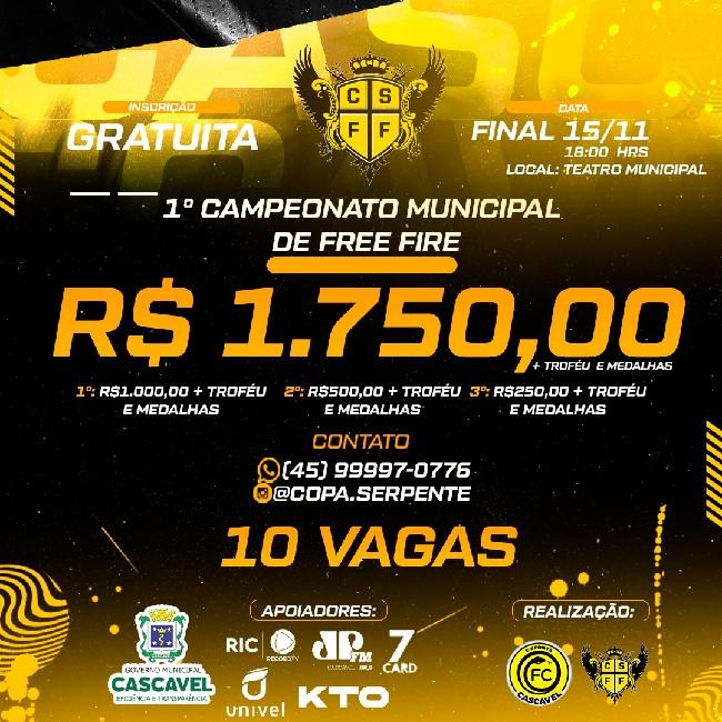 X1 DOS CRIA CAMPEONATO - Challenge Place