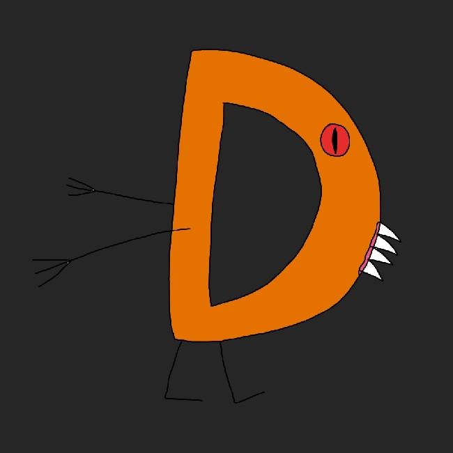 Letter D