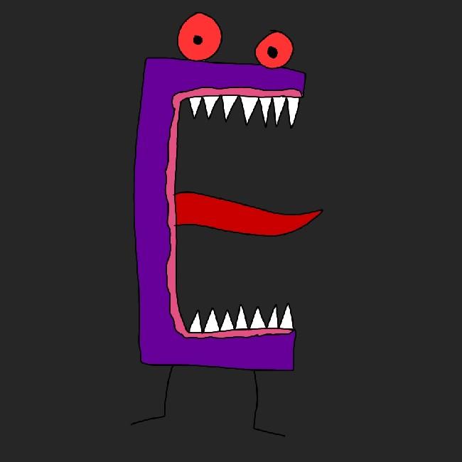 Letter E