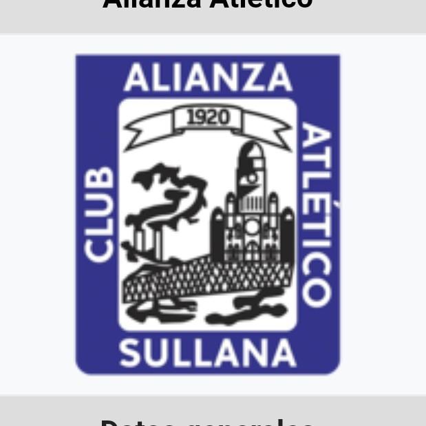 ALIANZA ATLETICO