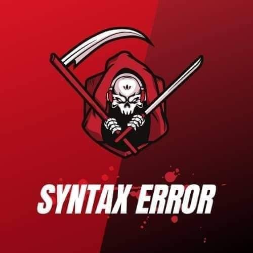 Syntax Error