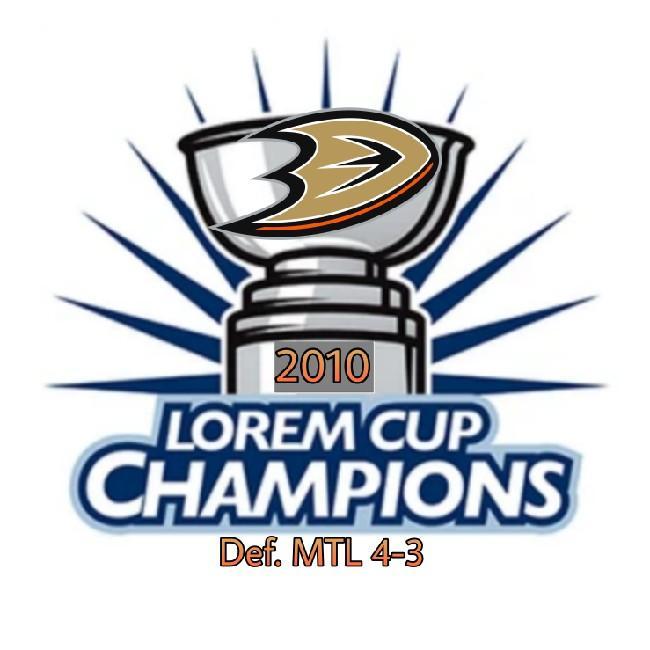 2010 Lorem Cup Champs