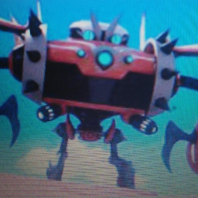 Robot flambeur