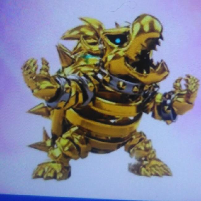Bowser Skelet doré