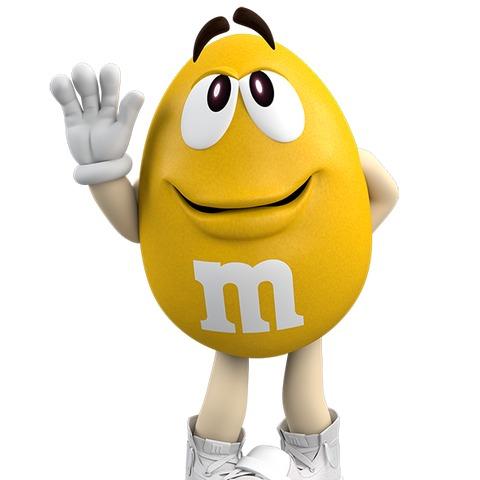 Yellow M&M