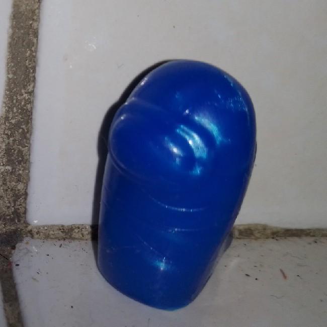 Among us azul fantasma