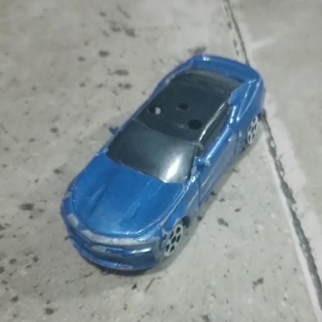 Mustang azul