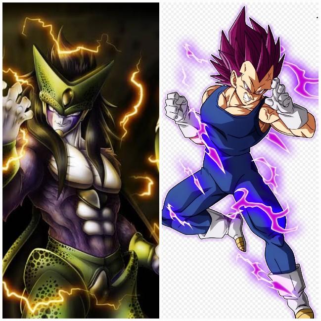Cell SSJ 4/Vegeta ego