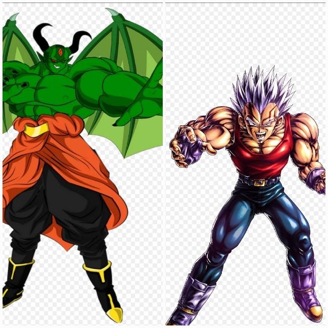 Dragão verde/Baby Vegeta