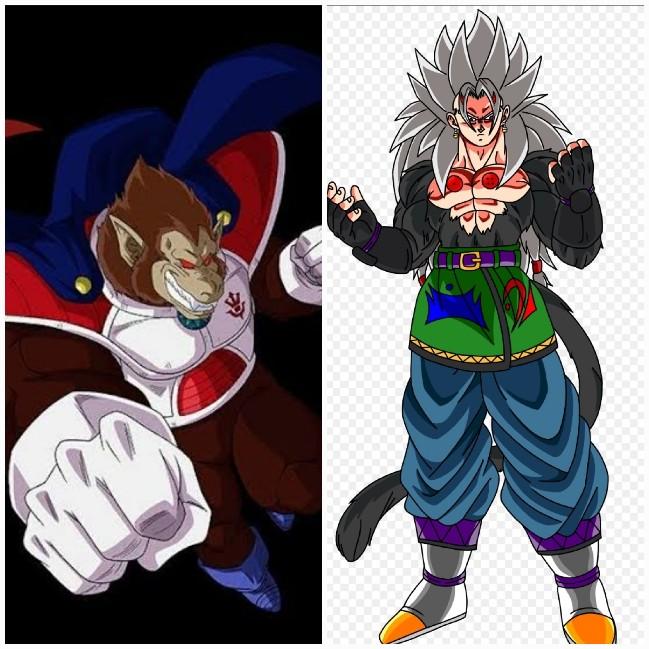 Rei Vegeta macaco/Vegito SSJ 6