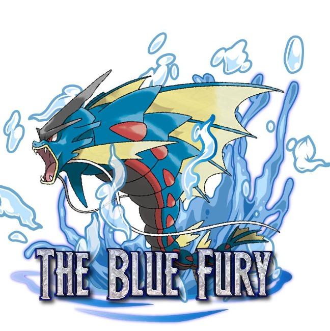 The blue fury