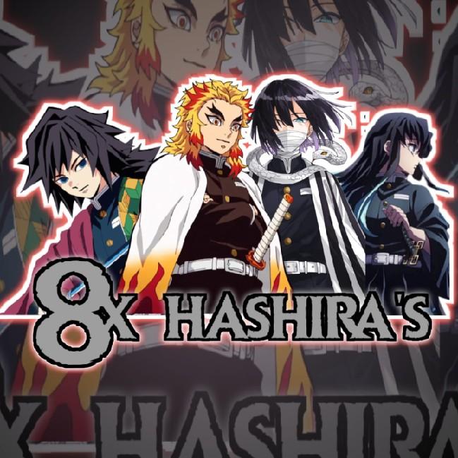 8x  Hashiras