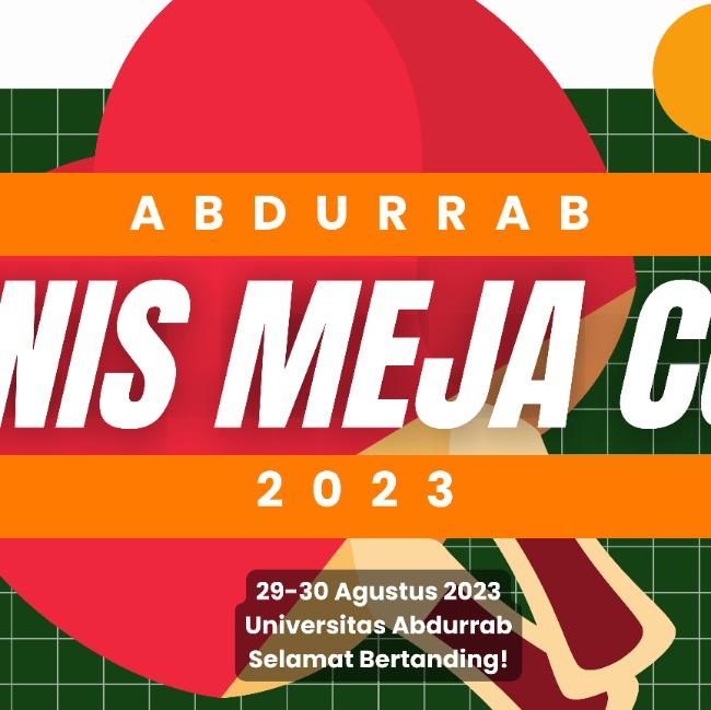 Abdurrab Tenis Meja Cup 2023 Putra