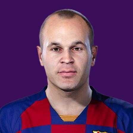 17. Ándres Iniesta