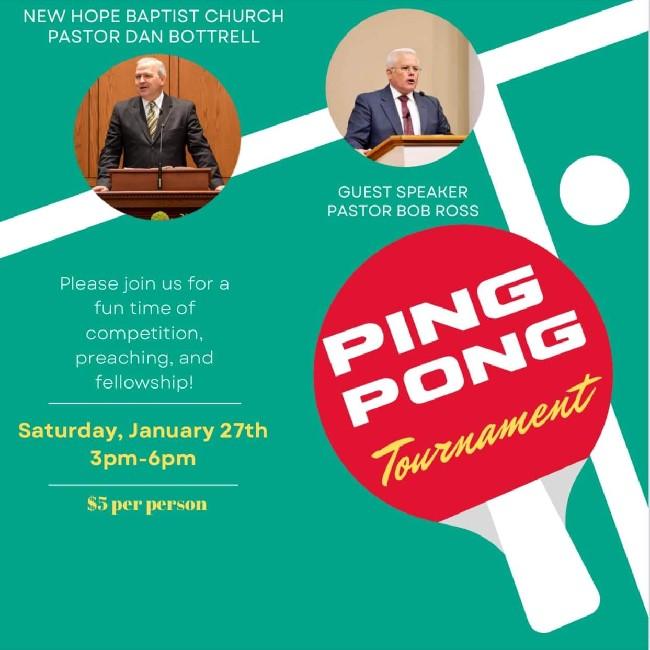 2024 NHBC Ping Pong Tournament