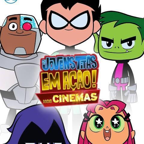 Os jovens titans em açao