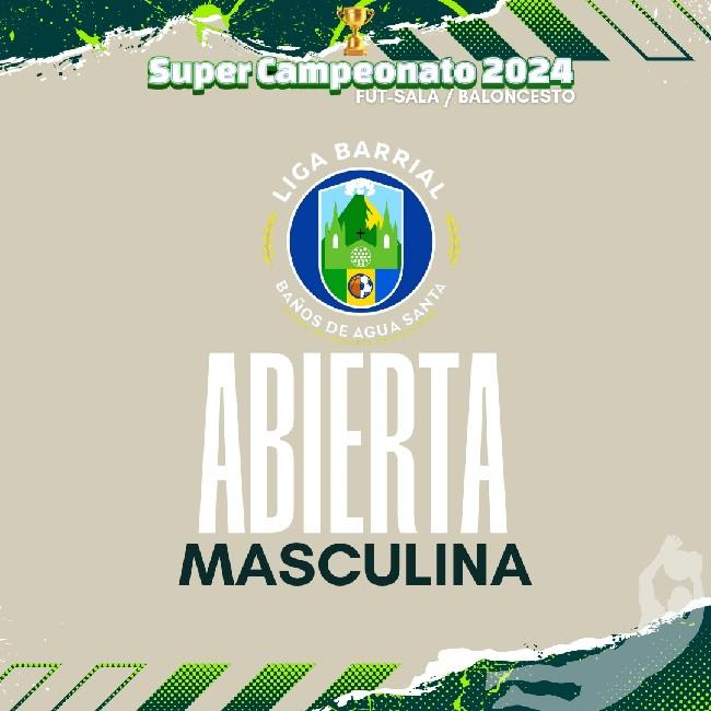 SUPER CAMPEONATO DE FUTSALA LBB 2024 - CAT/SENIOR MASCULINA