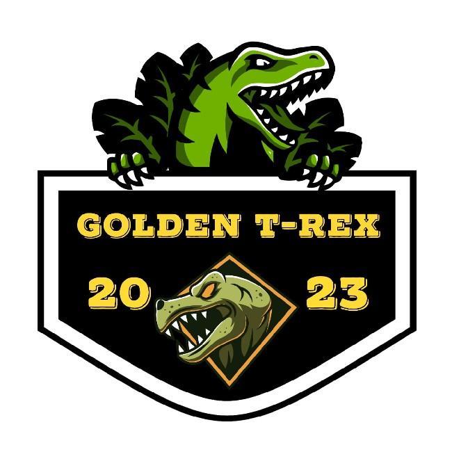 Golden T-Rex