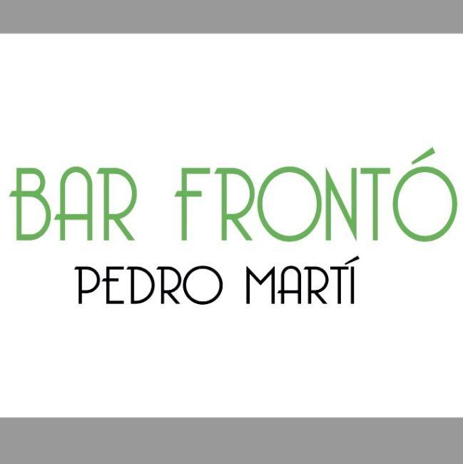 Bar frontó Pedro Martí