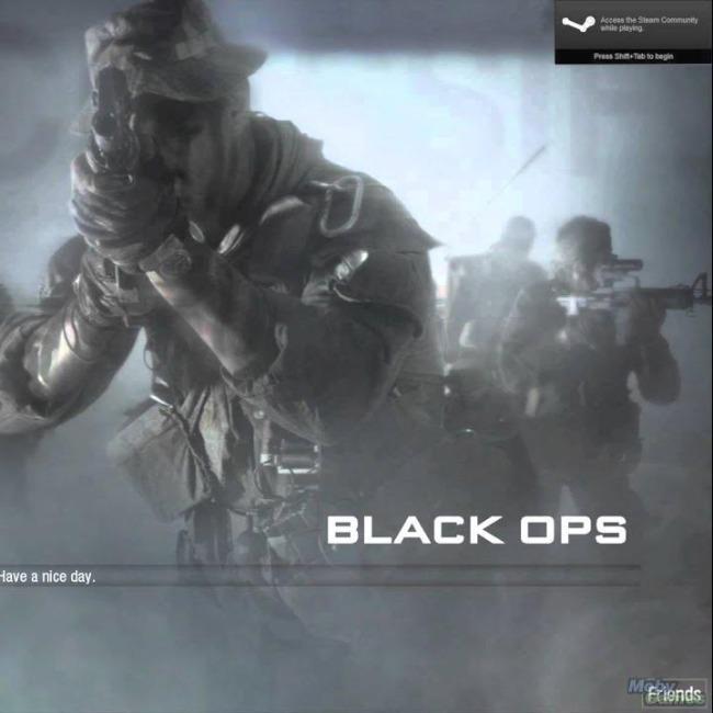 Call of Duty: Black Ops - Multiplayer Menu