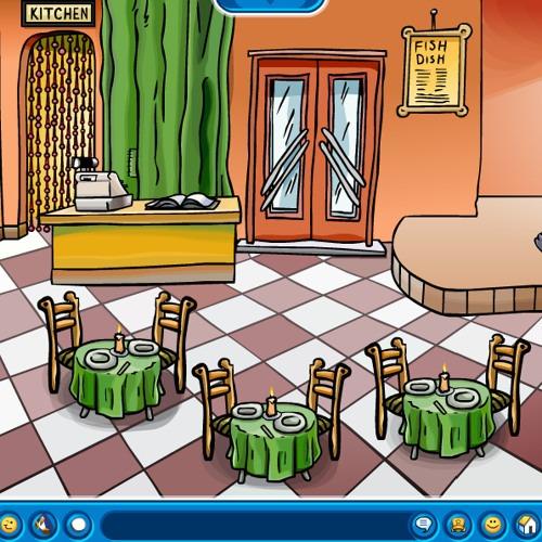 Club Penguin - Pizza Parlor