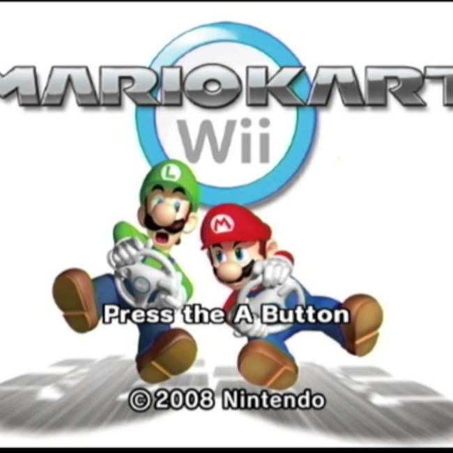 Mario Kart Wii - Main Menu