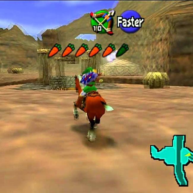 The Legend of Zelda: Ocarina Of Time - Gerudo Valley