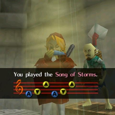 The Legend of Zelda: Ocarina of Time - Song of Storms