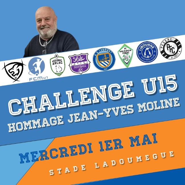 Challenge U15 hommage Jean-Yves Moline