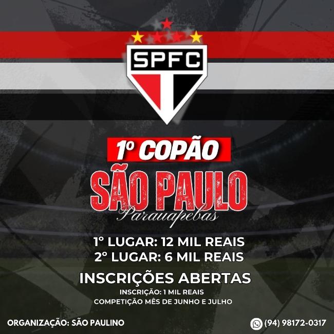 1º COPA SÃO PAULO DE FUTEBOL SOCIETY
