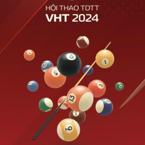 Giải Billiards - Hội thao VHT 2024