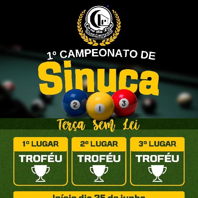 Campeonato Sinuca Casa Da Lua