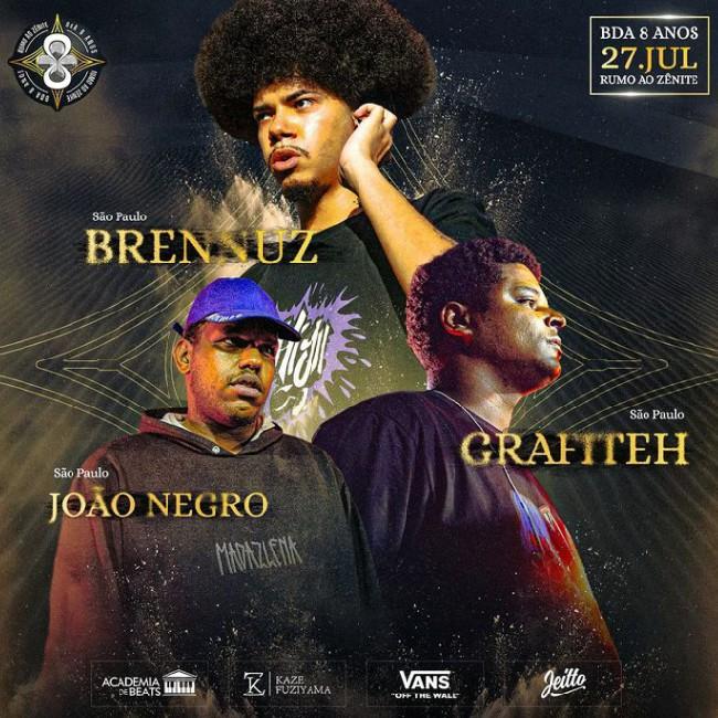 Brennuz, João Negro e Grafiteh
