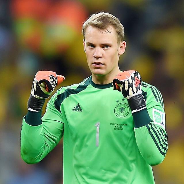 G= Manuel Neuer