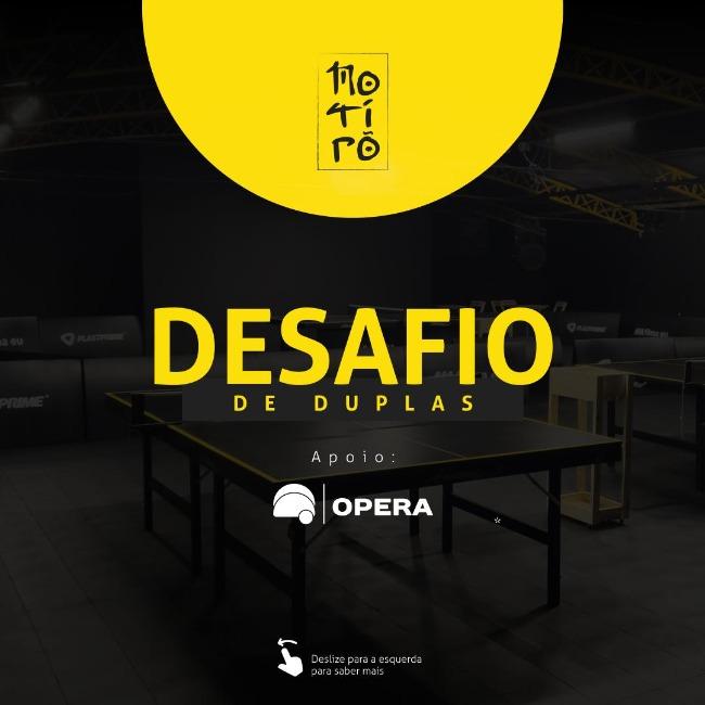 Desafio de Duplas OPERA TT - 07/09/24