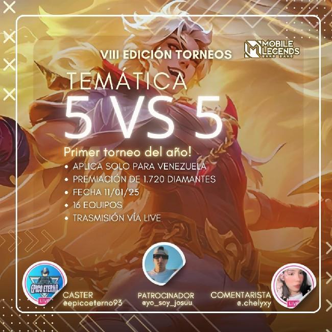 VIII Edicion de Torneos 5vs5