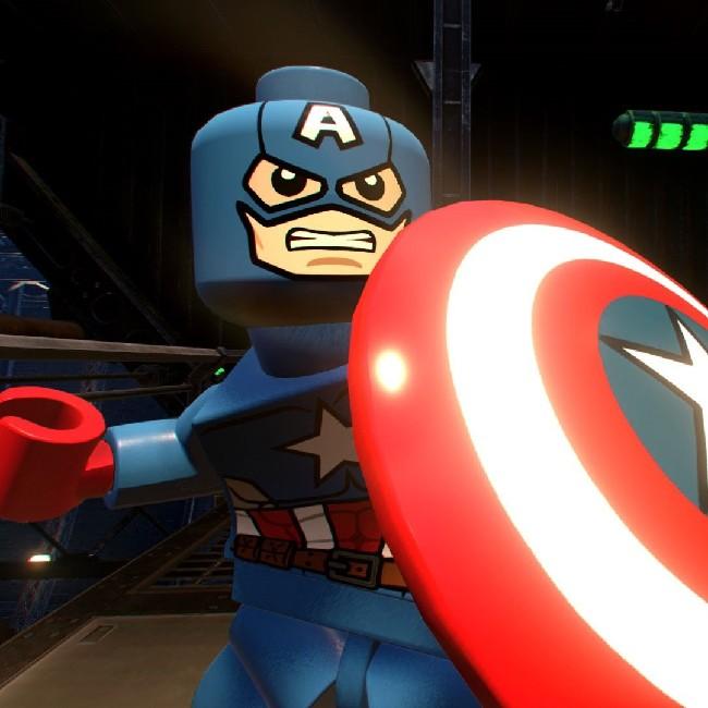 Capitão América de Lego