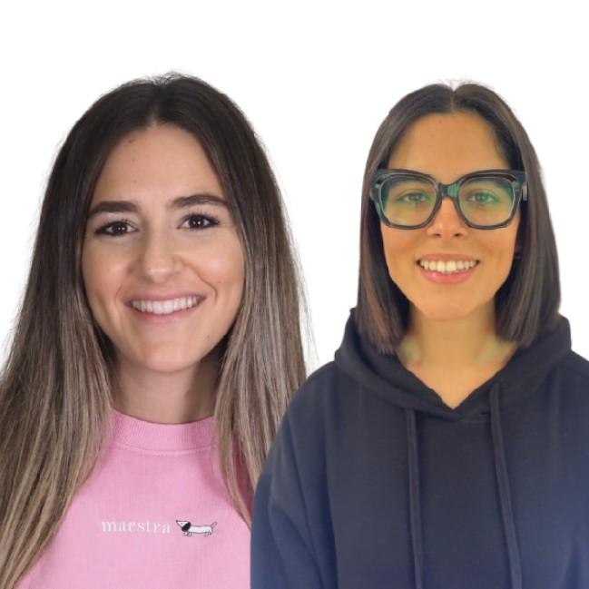 Natalia Cabrera y Rocío Sánchez