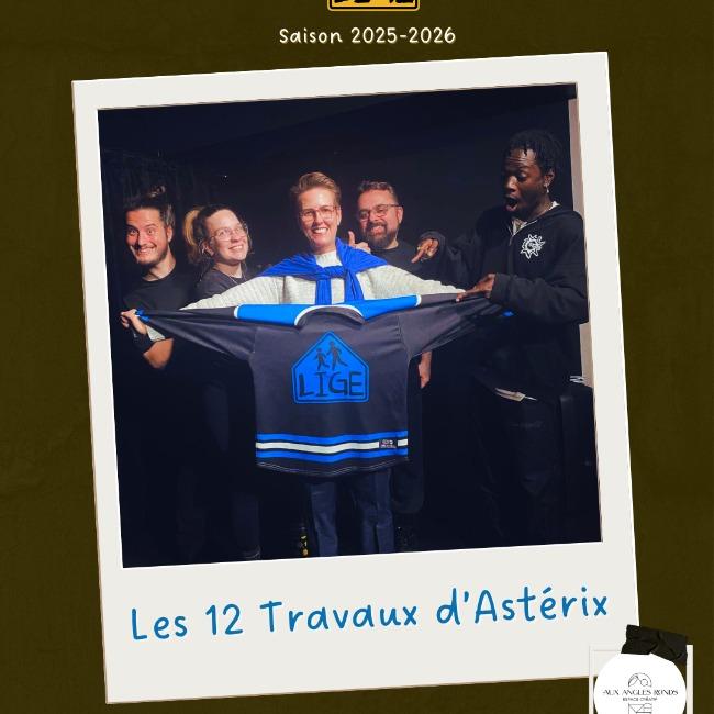 🔵 Les 12 TRAVAUX D'ASTERIX