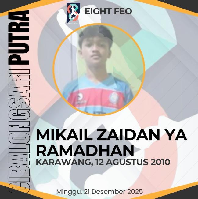 MIKAIL ZAIDAN YA RAMADHAN