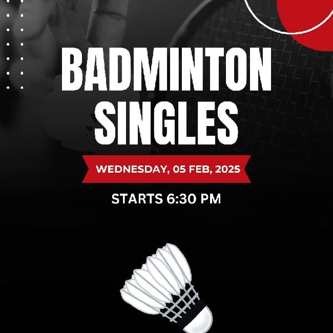 Badminton Men's Singles