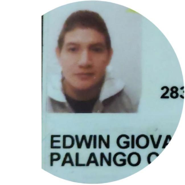 Edwin Giovanni Palango Cruz