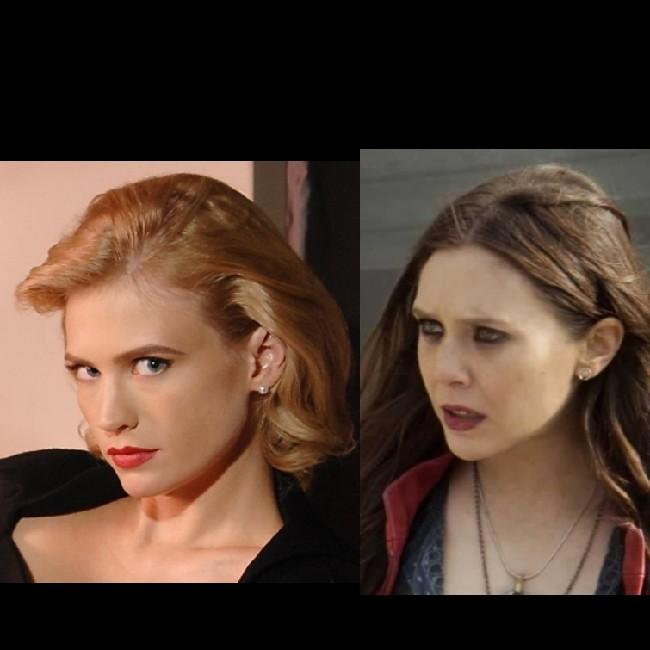EMMA FROST & SCARLET WITCH