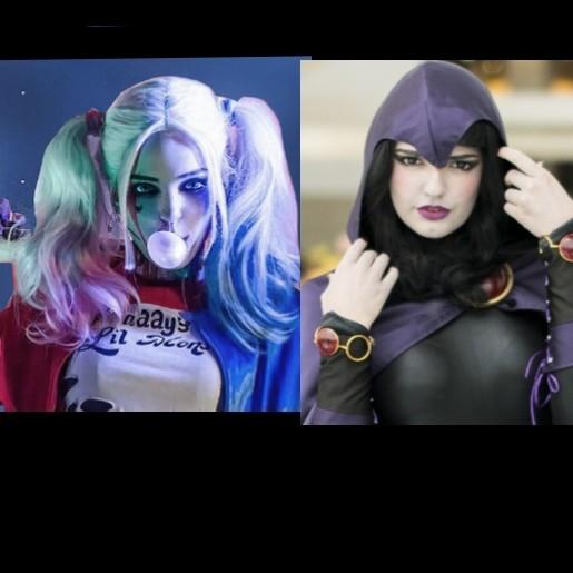 HARLEY QUINN & RAVEN