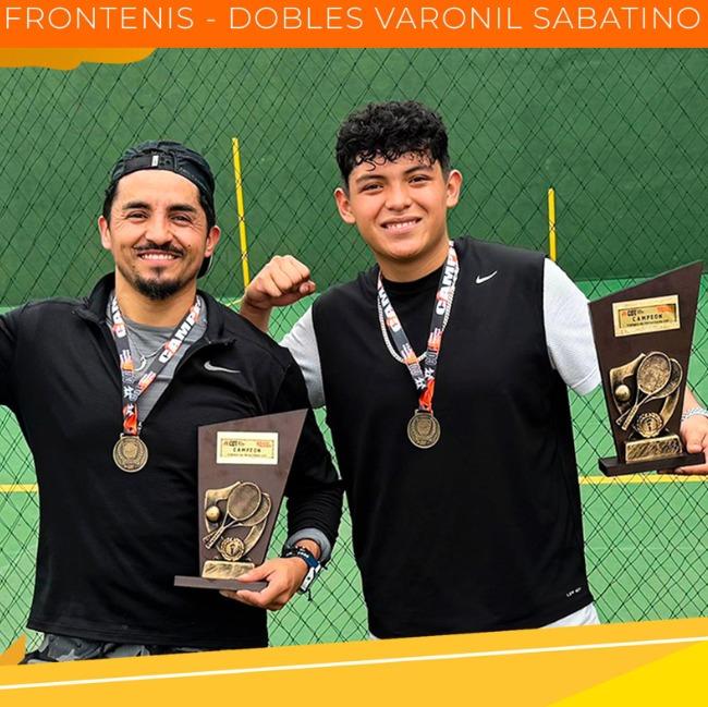 Frontenis Dobles Varonil Sabatino