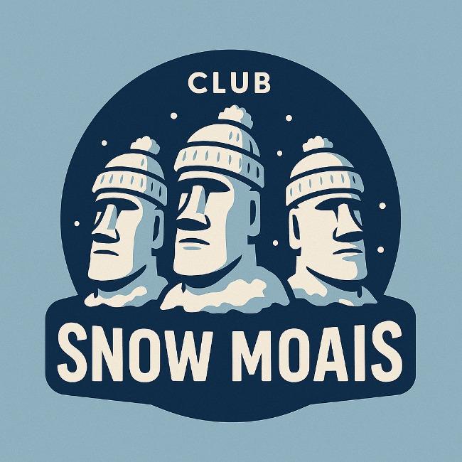 Snow Moais
