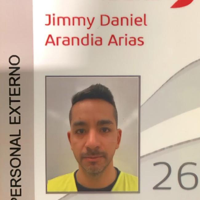 Jimmy Daniel Arandia Arias