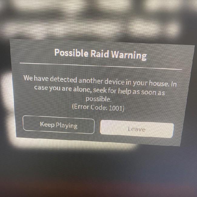 Error1001
